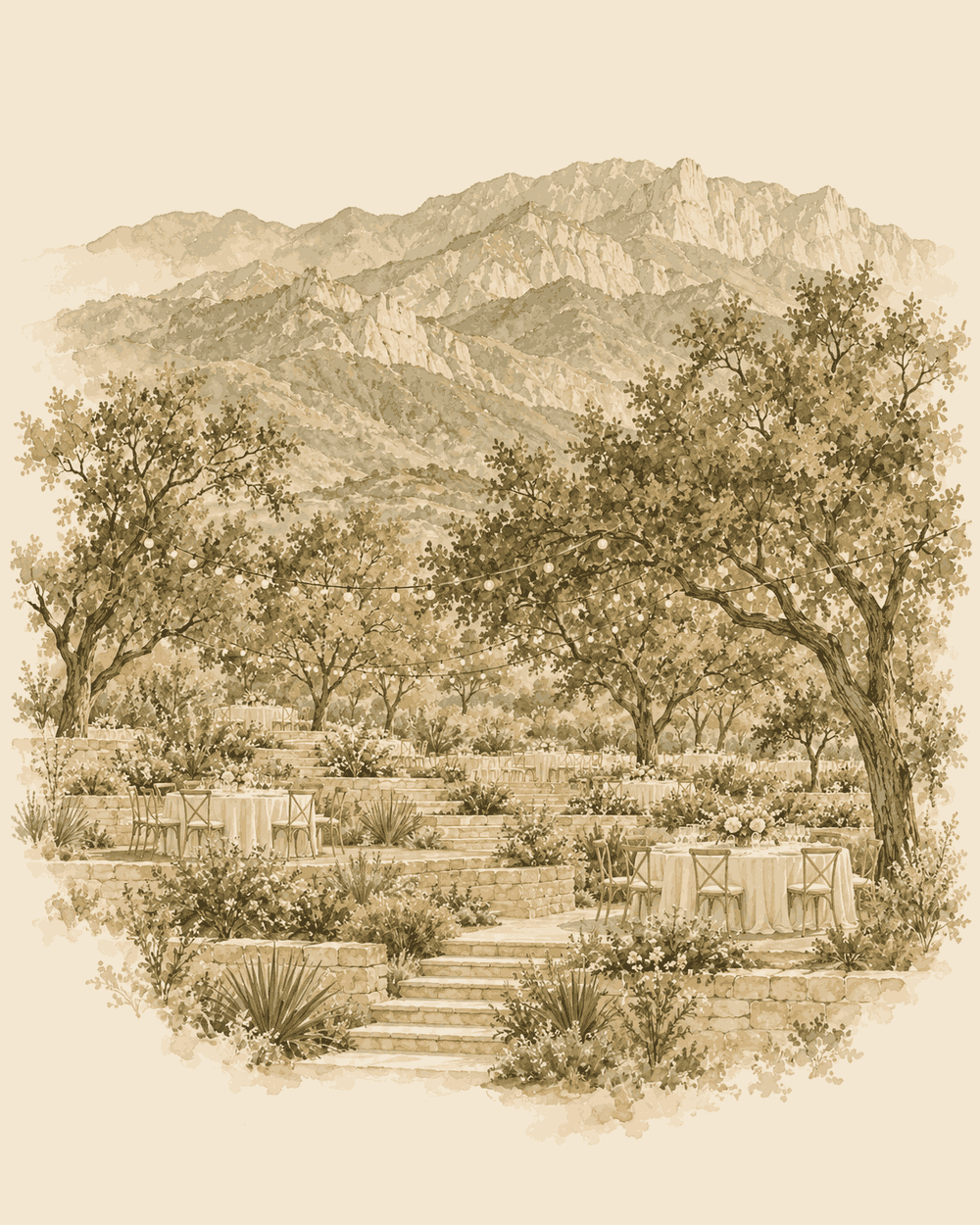 Ilustración de Casa Aura